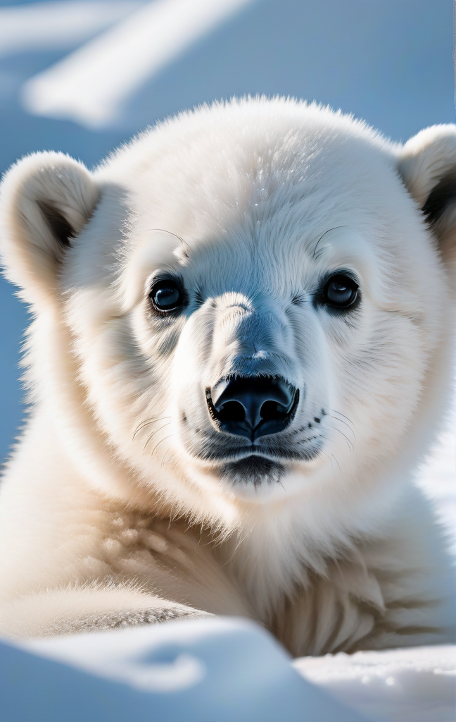 11366-332799156-(extremely detailed 8k wallpaper),A mid shot photo of a Polar Bear Cub, intricate, high detail, dramatic，.png